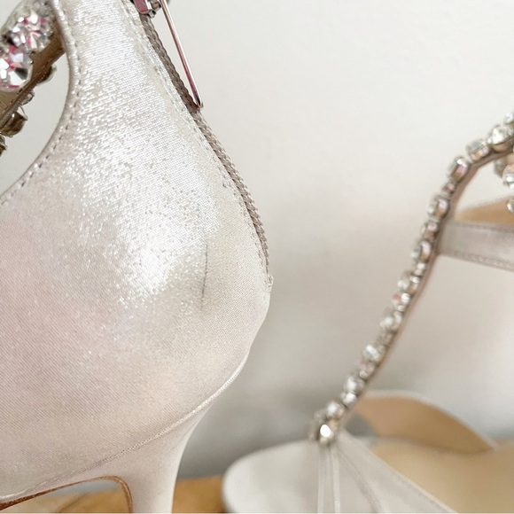 Jimmy Choo Faiza Crystal Sandals - Picture 8 of 12